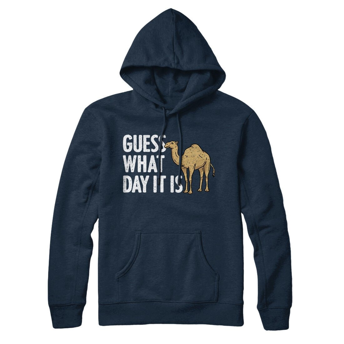 Guess What Day It Is Hoodie - Unisex Cotton Polyester Pullover with Kangaroo Pocket