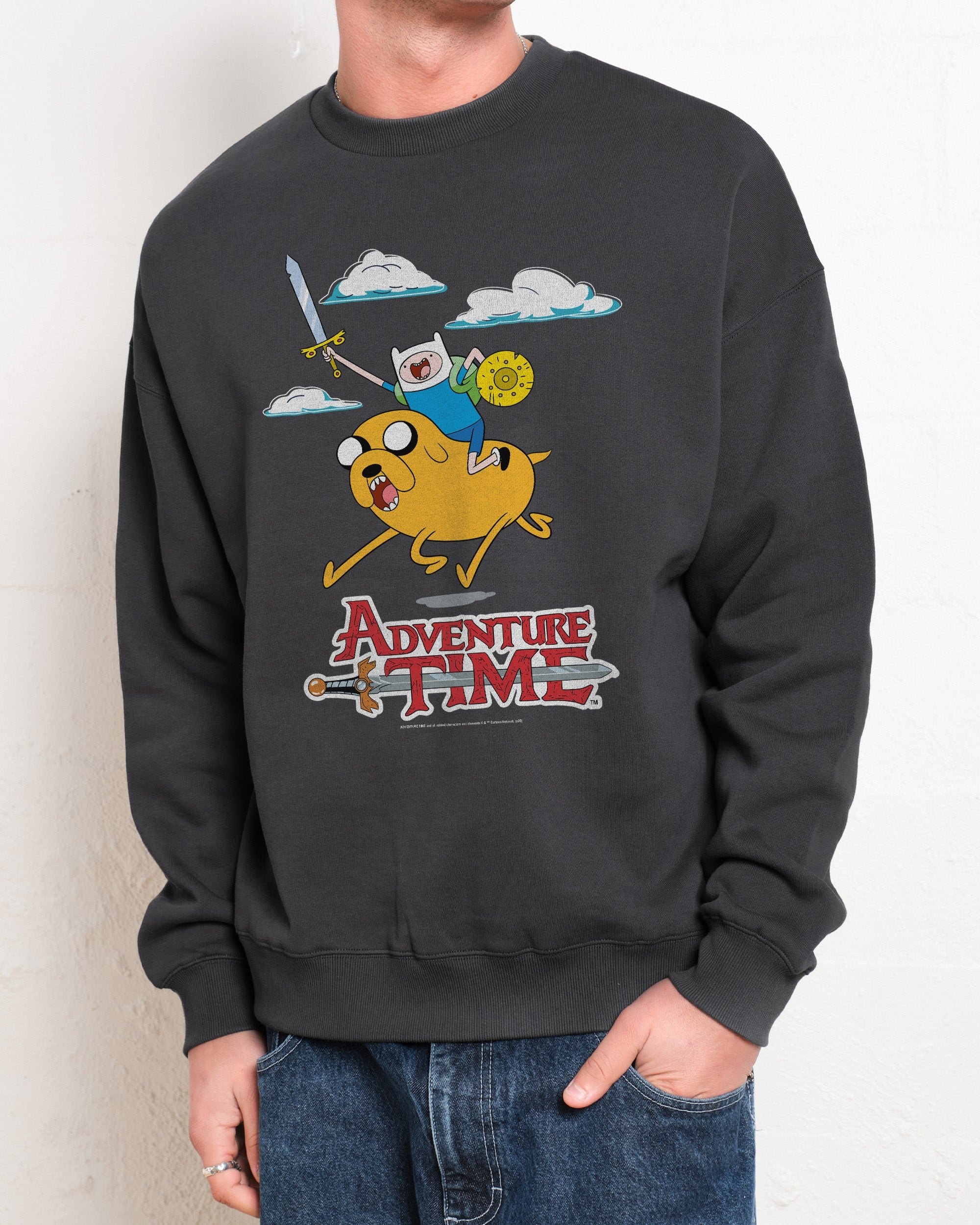 Adventure Time Unisex Graphic Sweatshirt - Premium 340gsm Cotton-Poly Blend