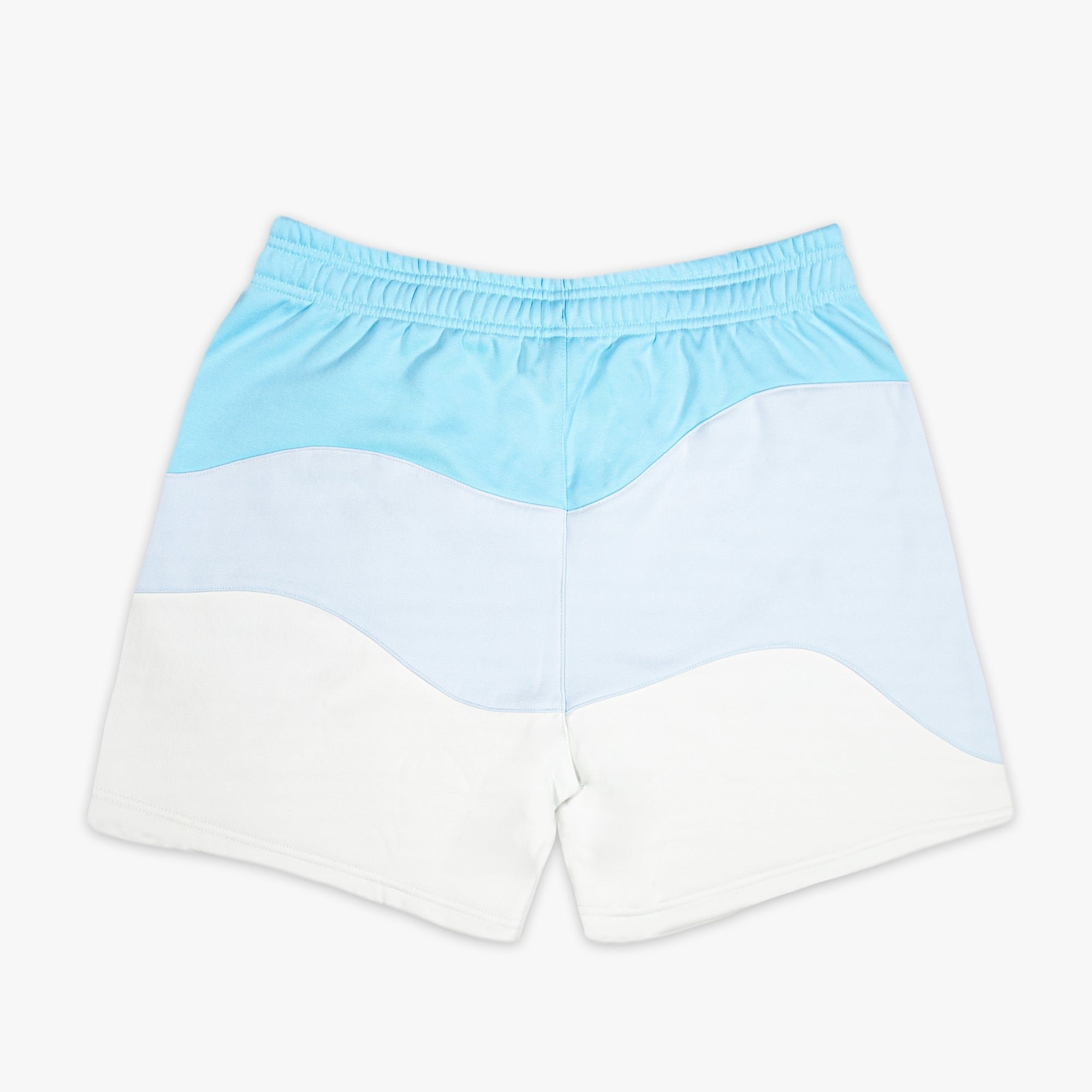BSBL Wave Youth Sweatshorts Light Blue - Polyester Cotton Baseball Shorts