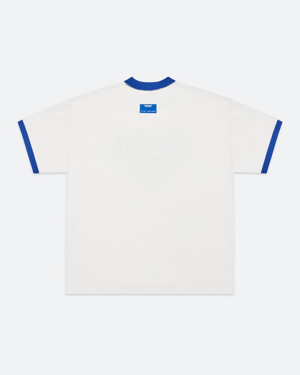 Logo JP Ringer Tee - 100% Combed Cotton Boxy Oversized Unisex T-Shirt