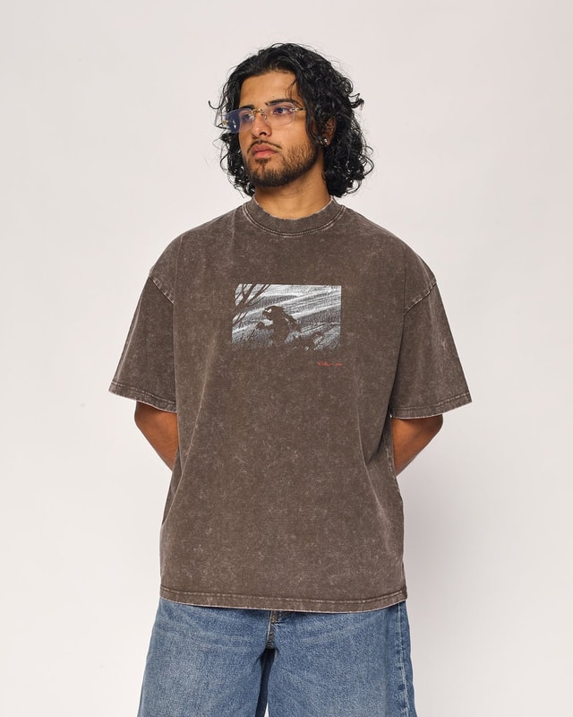 Gargamel Origins Oversized Graphic Tee - Smurfs Collab Unisex 100% Combed Cotton 275gsm
