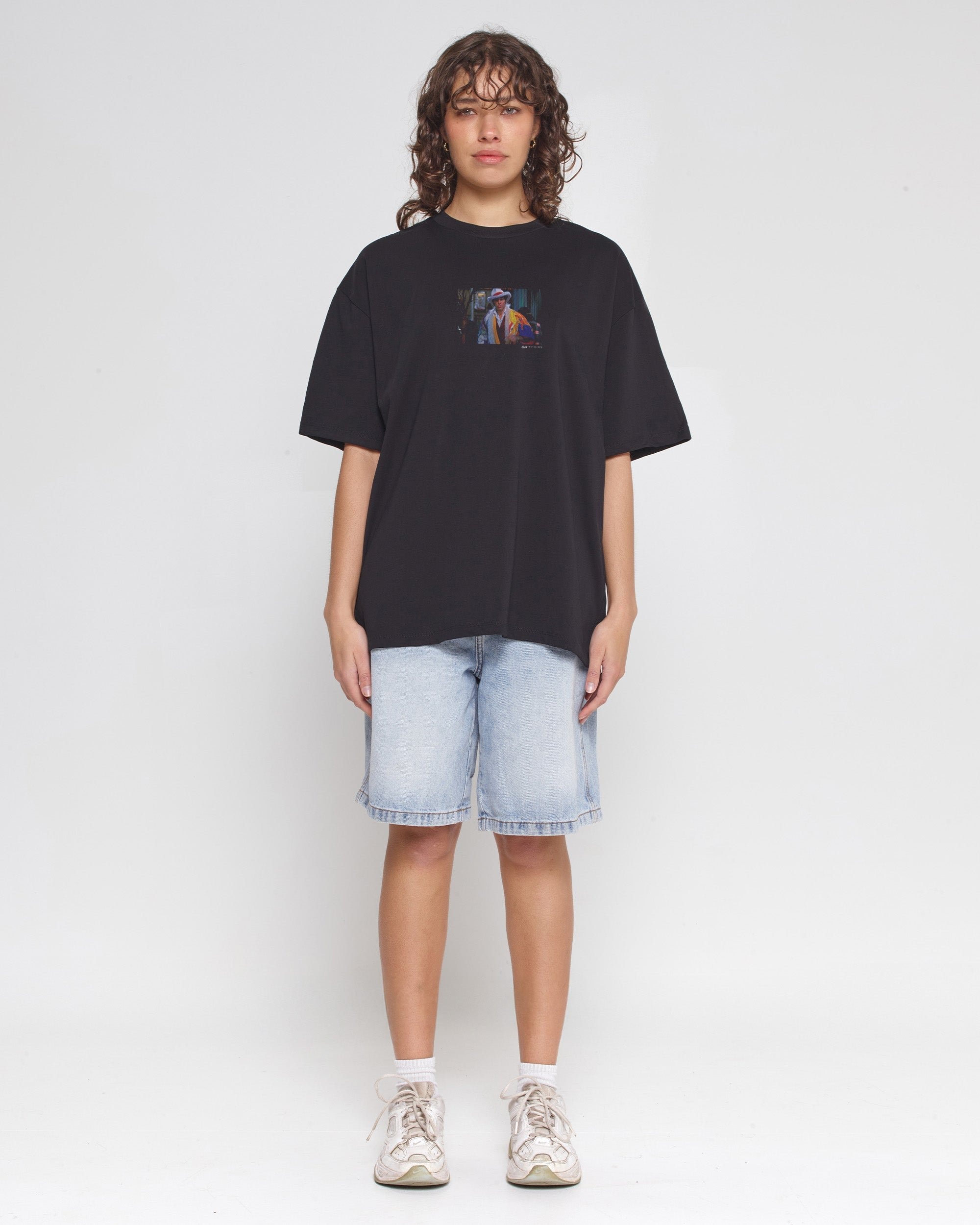 Sweet Maria Oversized Seinfeld Graphic Tee - Unisex 90s Boxy Fit 100% Combed Cotton