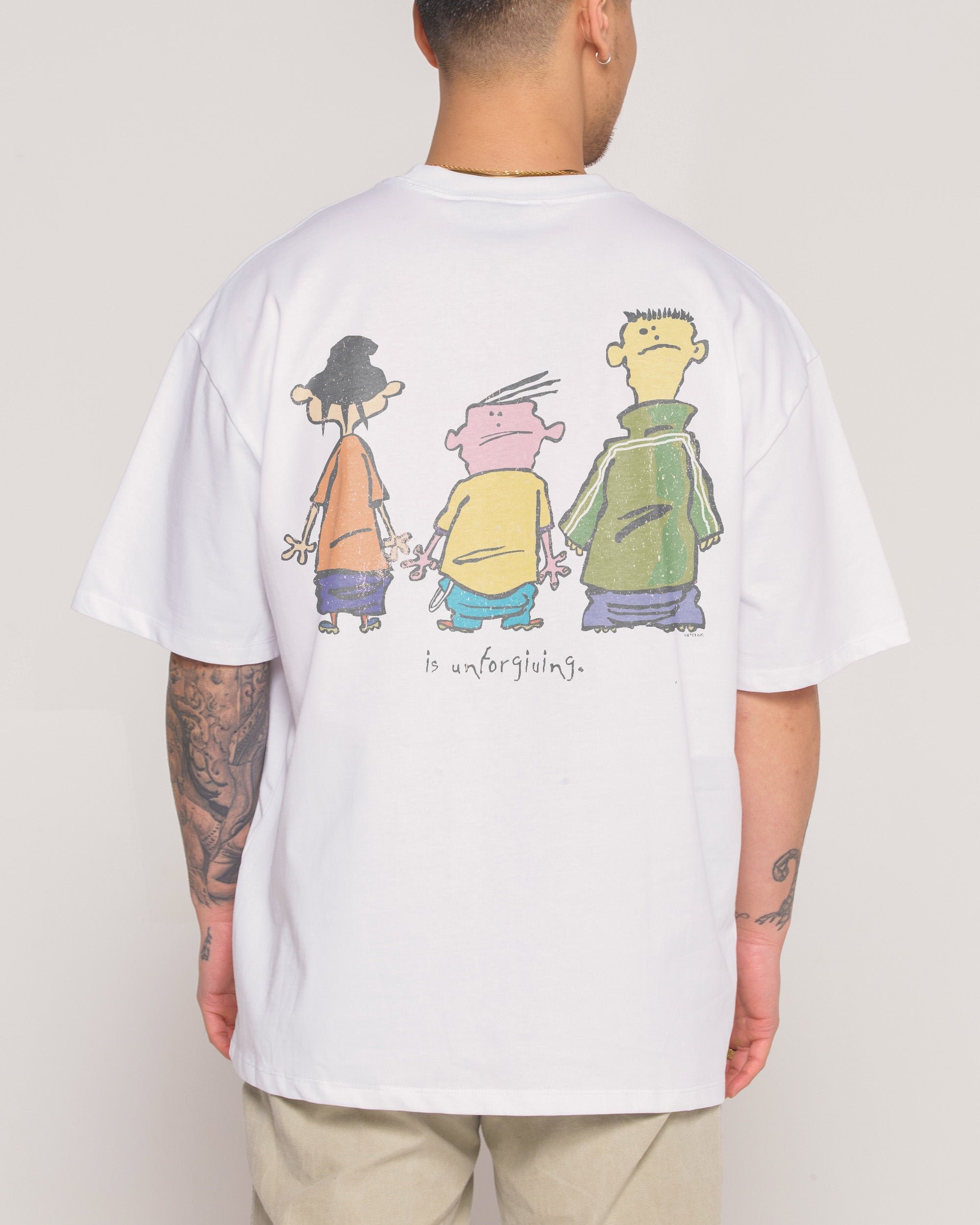 Puberty is Unforgiving Oversized Ed Edd n Eddy Graphic T-Shirt Unisex
