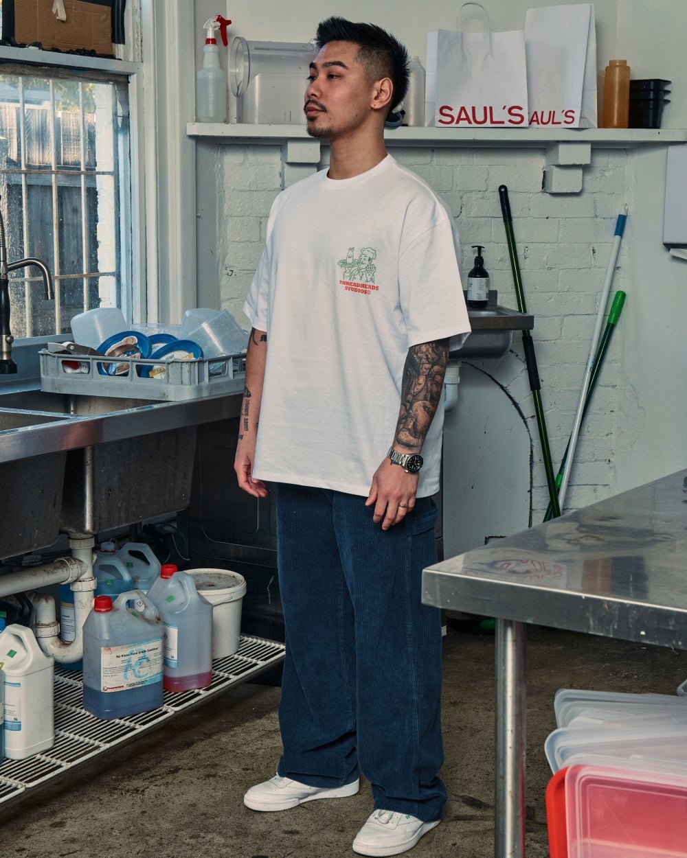 NYC Slice Oversized Graphic Tee - Premium 100% Combed Cotton Unisex T-Shirt