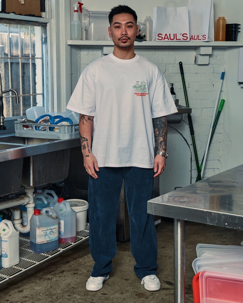 NYC Slice Oversized Graphic Tee - Premium 100% Combed Cotton Unisex T-Shirt