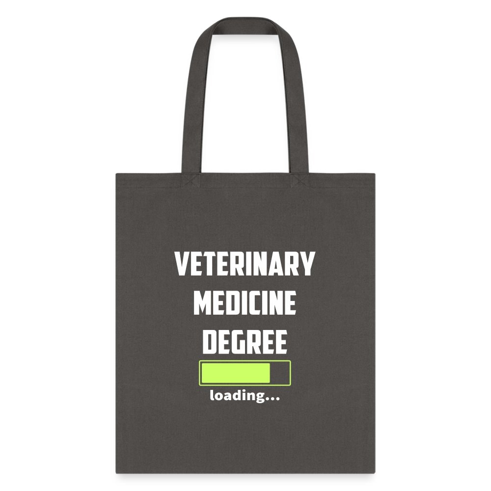 Veterinary Medicine Degree Loading Cotton Tote Bag