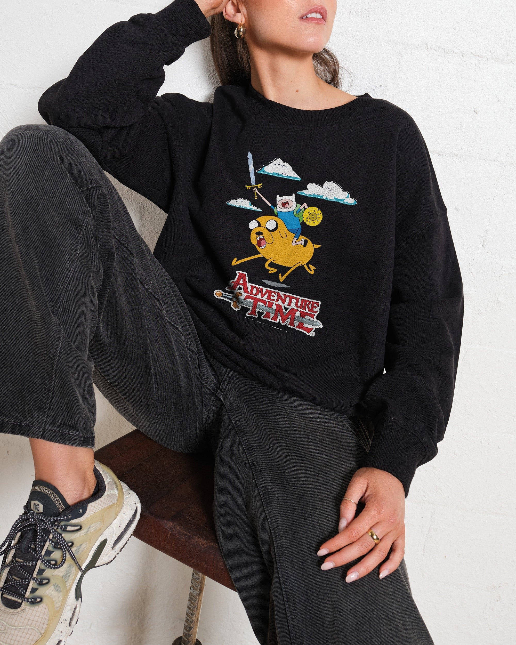 Adventure Time Unisex Graphic Sweatshirt - Premium 340gsm Cotton-Poly Blend