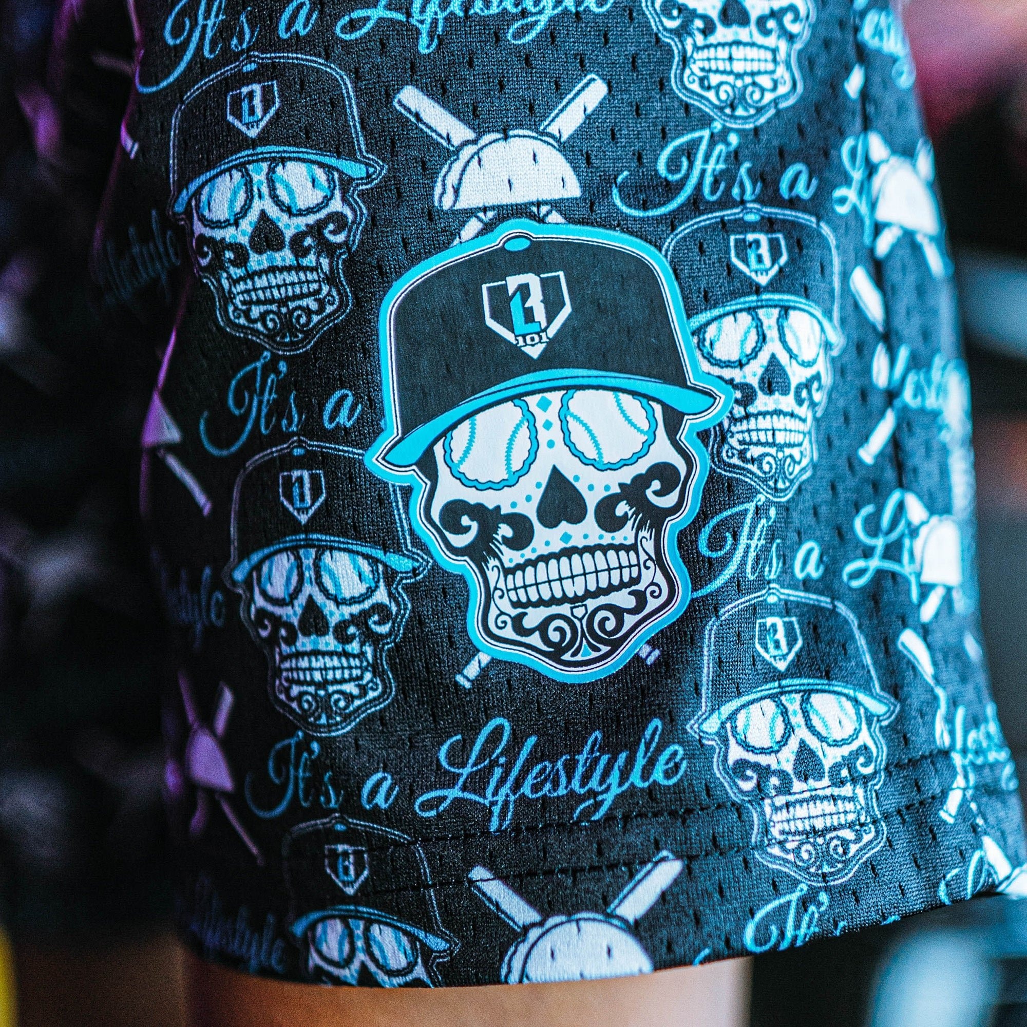 Slugger Skull Shorts