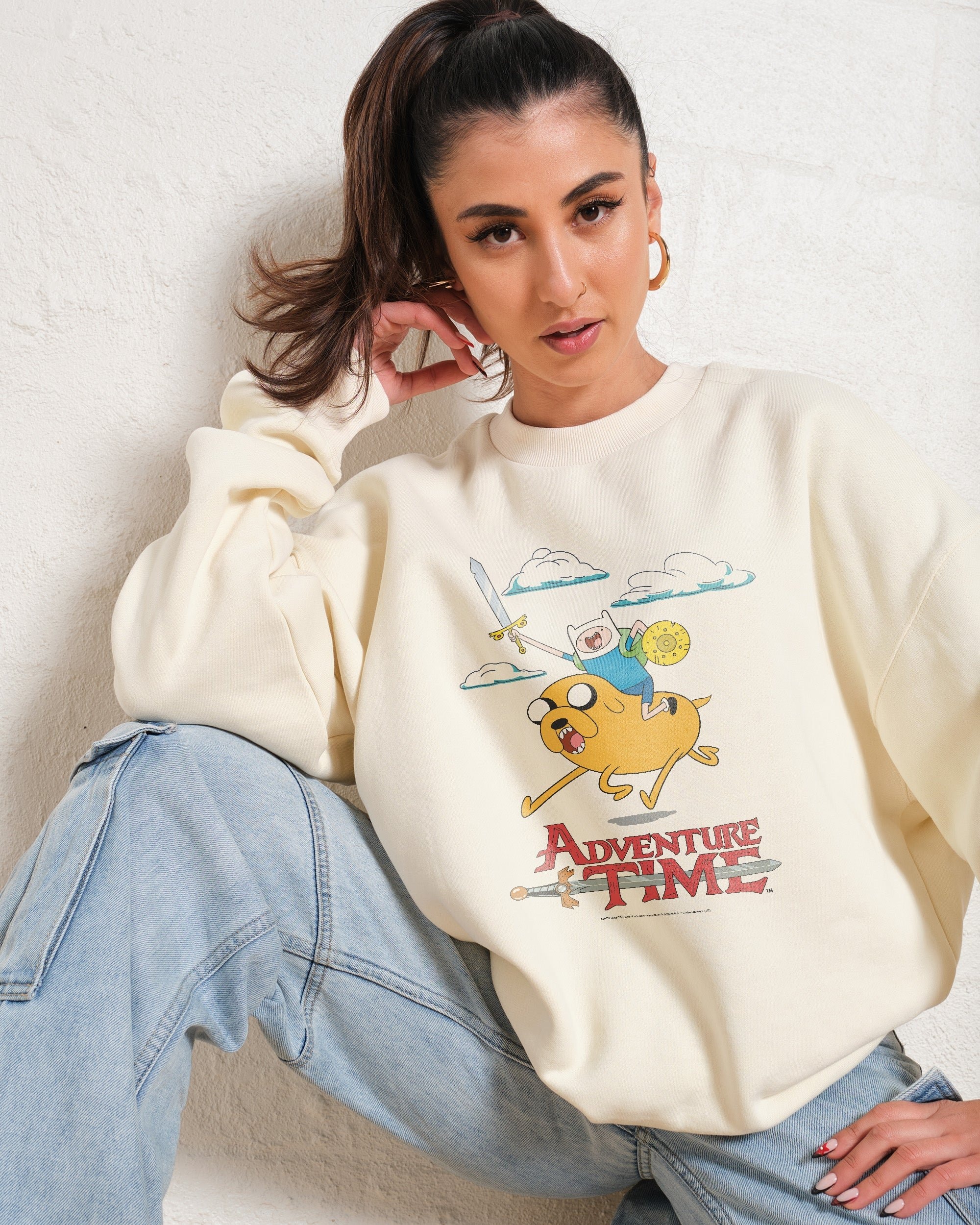 Adventure Time Unisex Graphic Sweatshirt - Premium 340gsm Cotton-Poly Blend