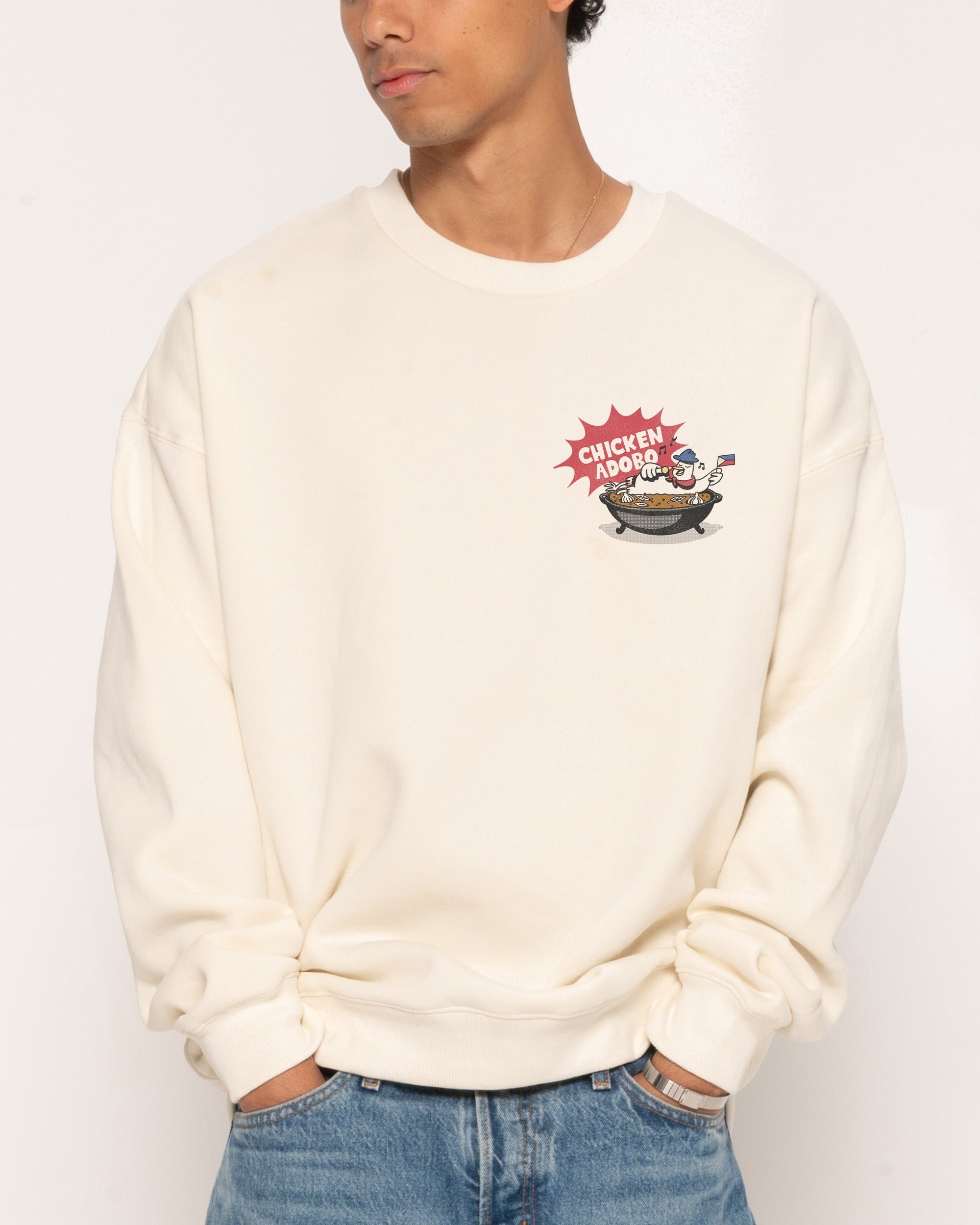 Adobo Graphic Sweatshirt - Unisex Premium 340gsm Cotton-Polyester Blend