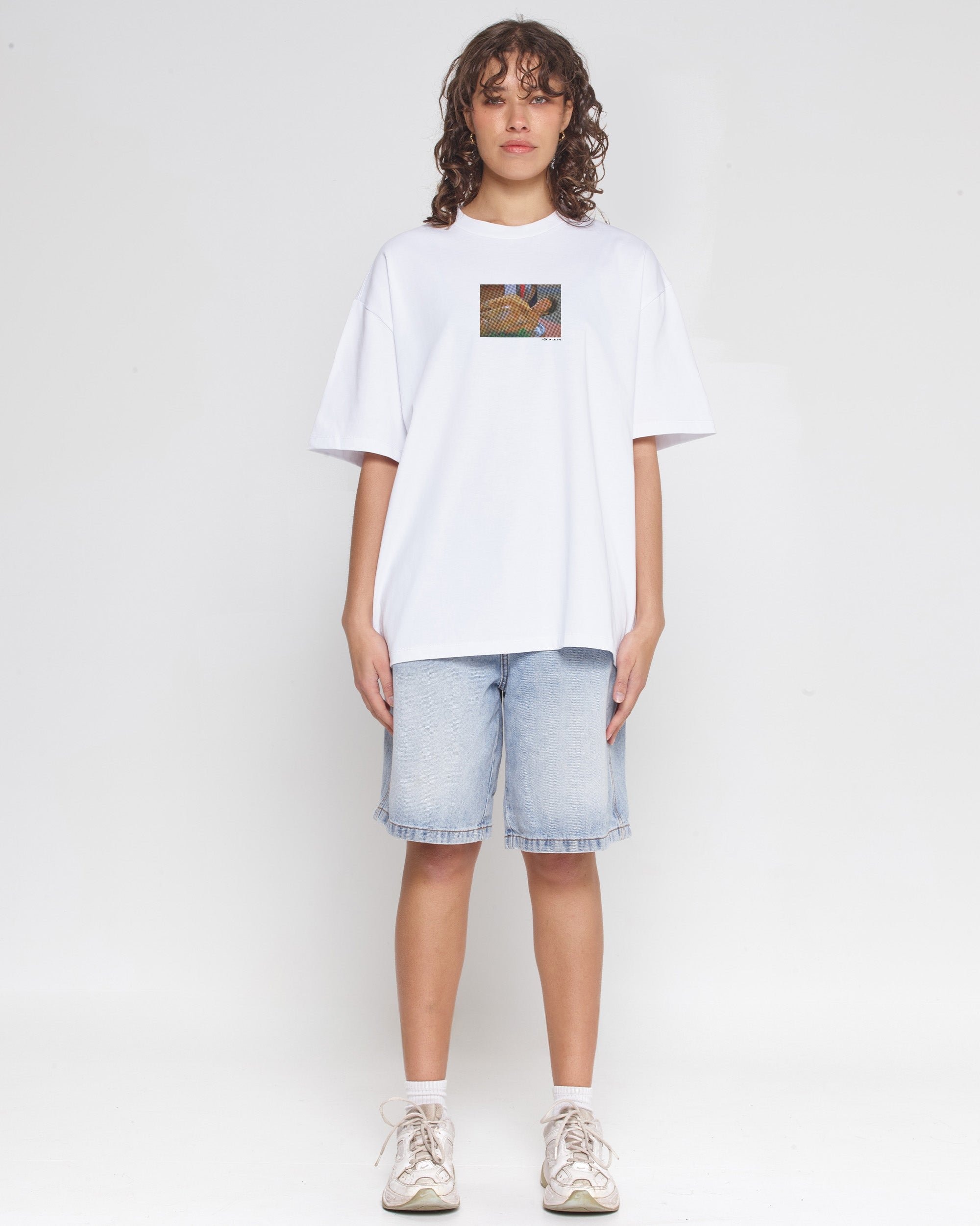 I'm Done Oversized Graphic Tee Seinfeld Collab Unisex 100% Combed Cotton Heavyweight 275gsm