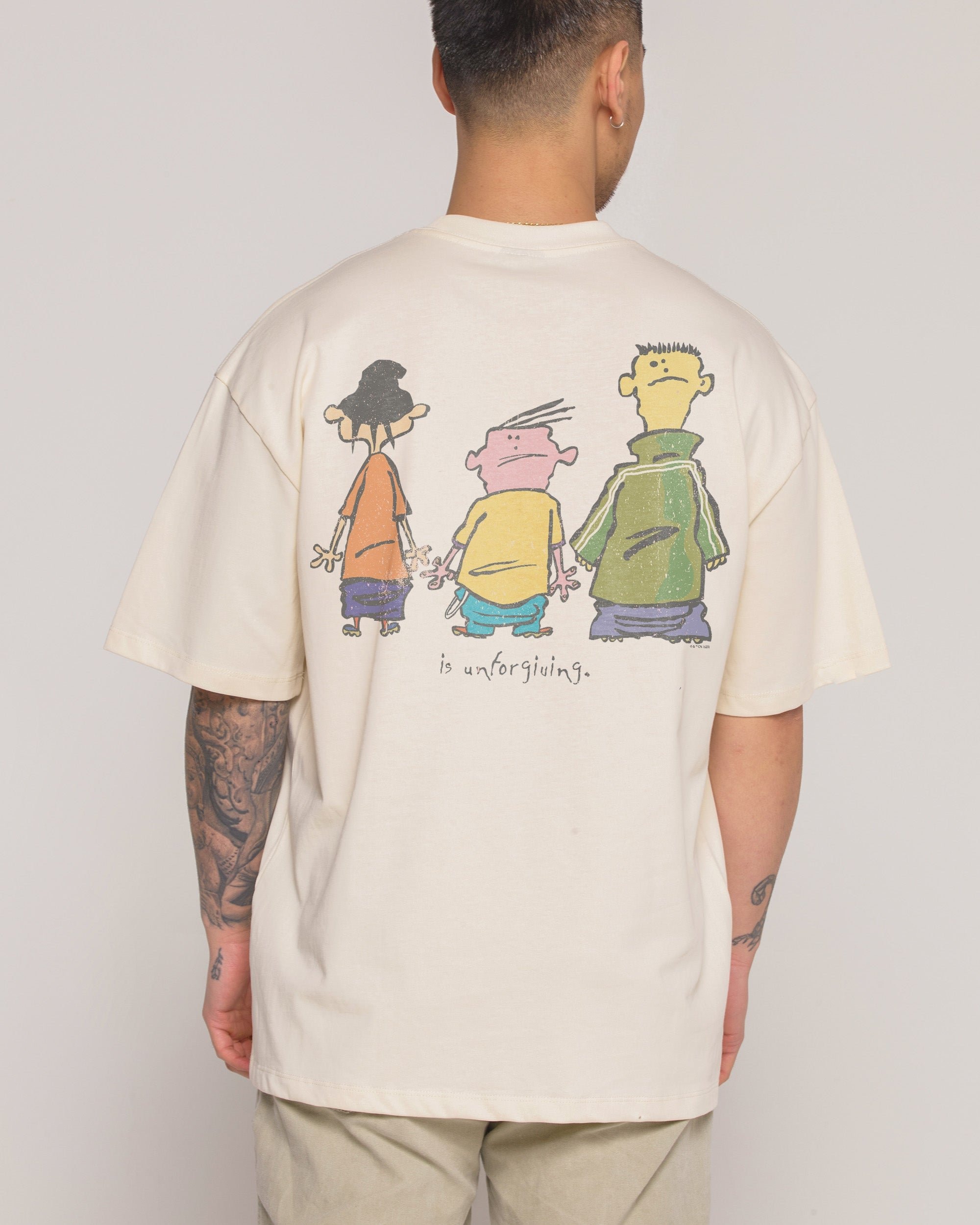 Puberty is Unforgiving Oversized Ed Edd n Eddy Graphic T-Shirt Unisex