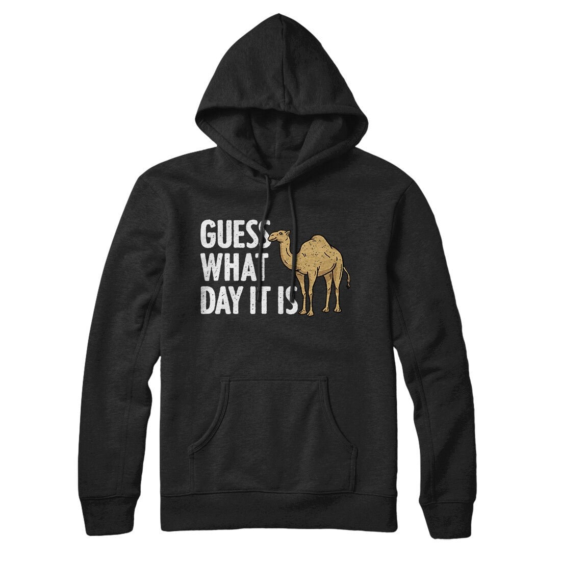 Guess What Day It Is Hoodie - Unisex Cotton Polyester Pullover with Kangaroo Pocket