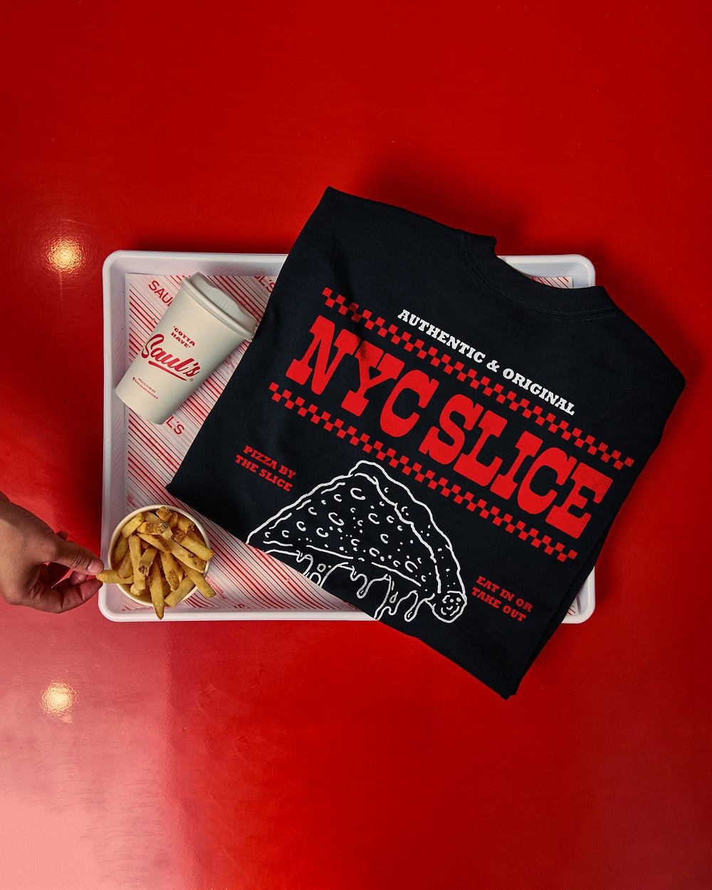 NYC Slice Oversized Graphic Tee - Premium 100% Combed Cotton Unisex T-Shirt