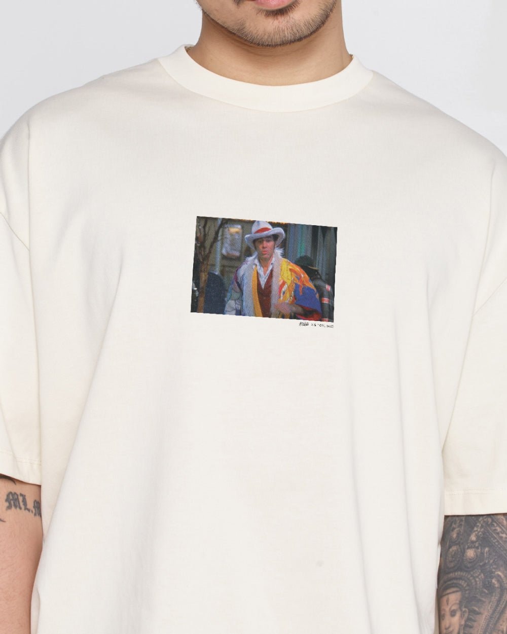 Sweet Maria Oversized Seinfeld Graphic Tee - Unisex 90s Boxy Fit 100% Combed Cotton
