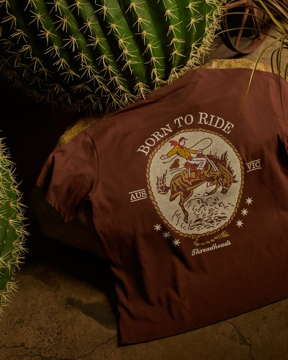 Born to Ride Oversized Graphic Tee - Unisex 90s Boxy Fit 100% Combed Cotton