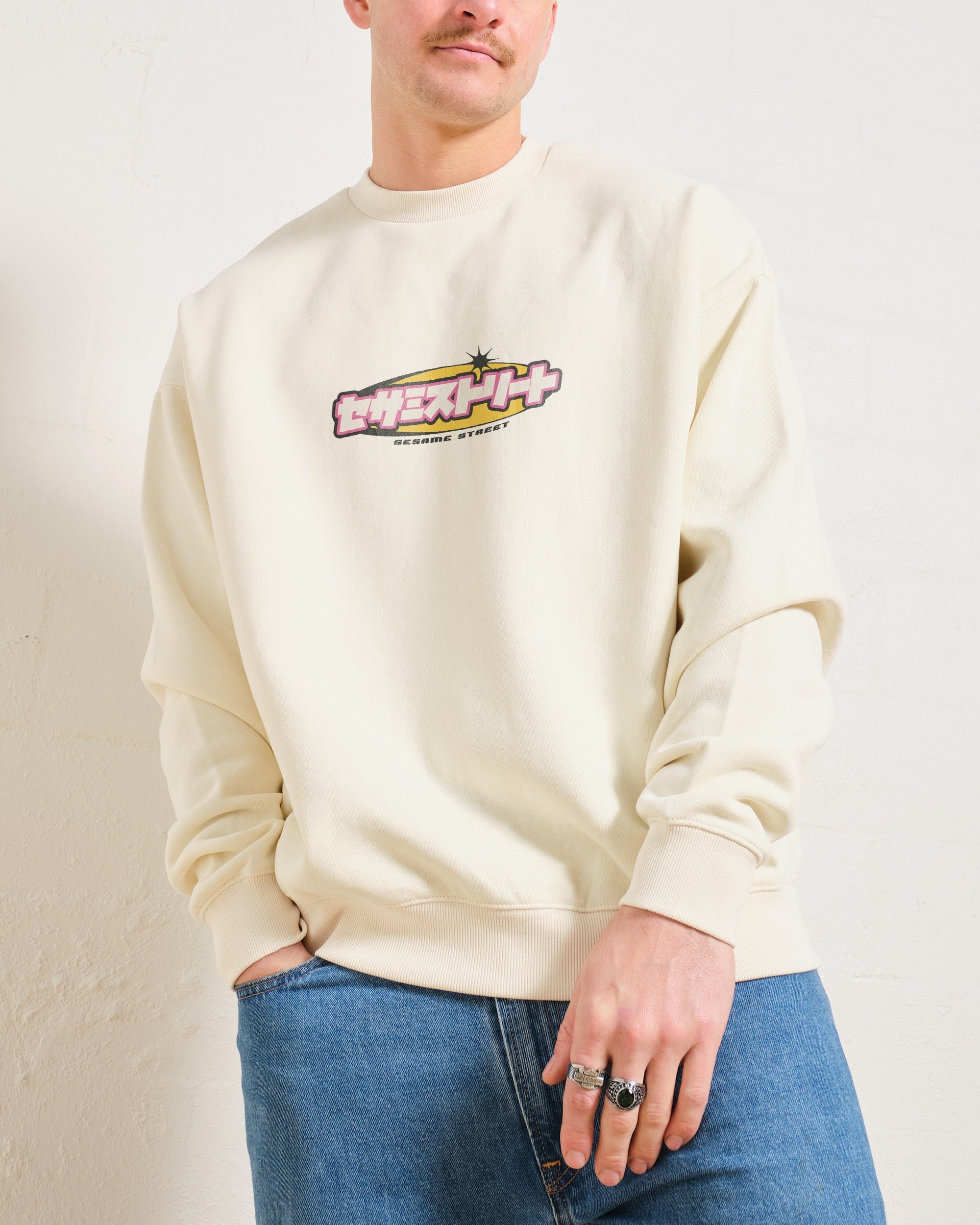 Y2K Sesame Street Unisex Sweatshirt - Premium 340gsm Cotton-Poly Blend