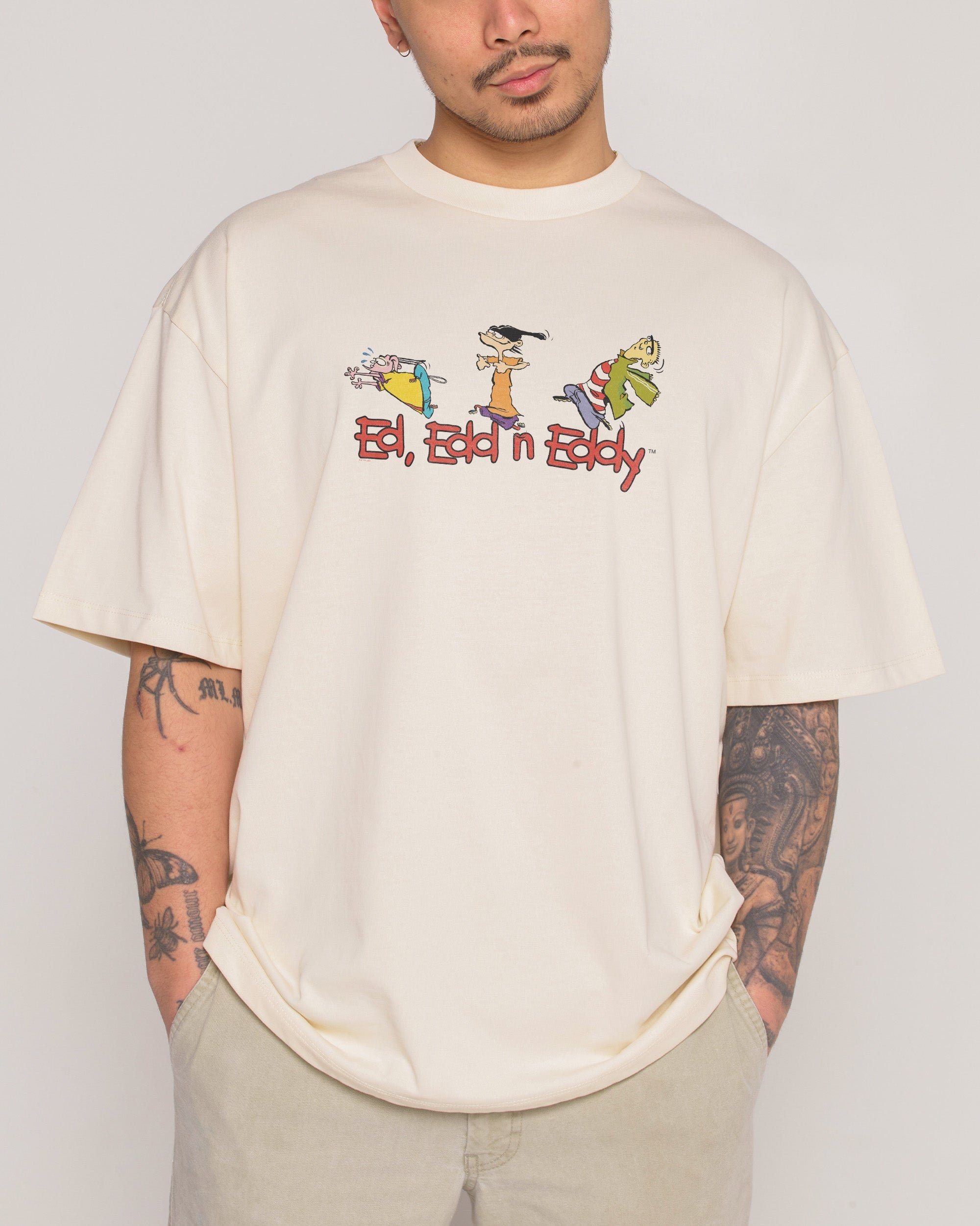 Ed Edd n Eddy Oversized Graphic Tee - Unisex 100% Combed Cotton 275gsm
