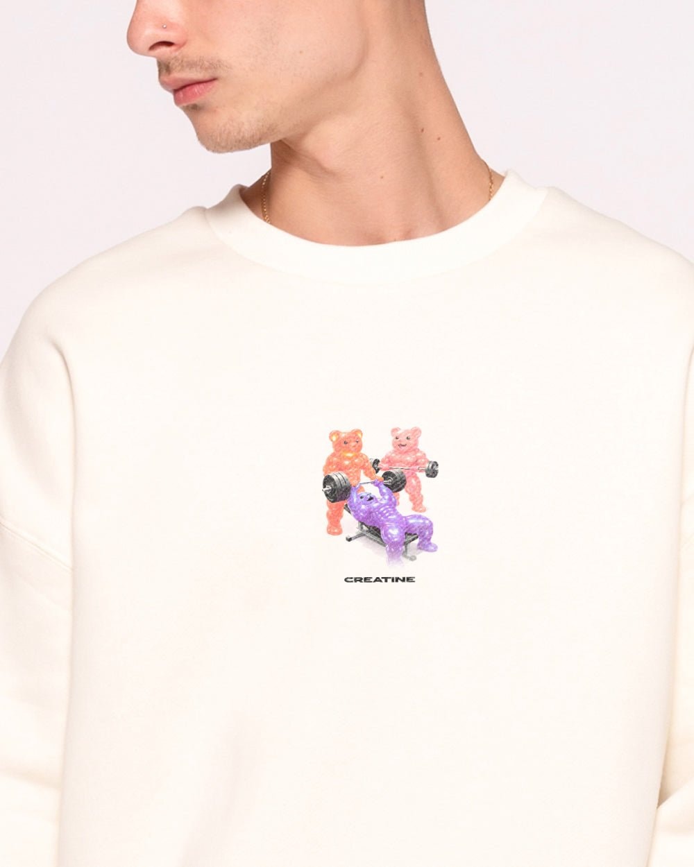 Creatine Gummies Unisex Graphic Sweatshirt - Threadheads 340gsm Cotton-Poly Blend