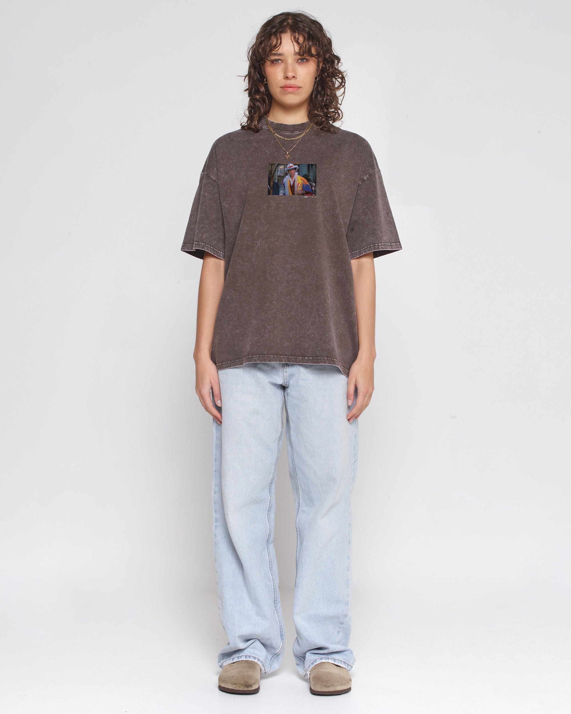 Sweet Maria Oversized Seinfeld Graphic Tee - Unisex 90s Boxy Fit 100% Combed Cotton