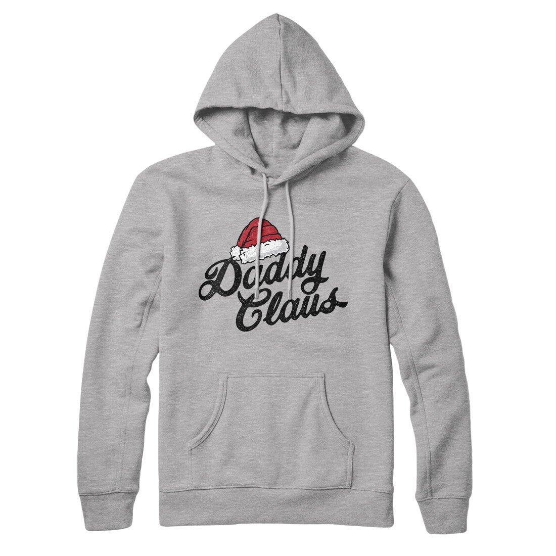 Daddy Claus Unisex Pullover Hoodie - Soft Cotton Polyester with Kangaroo Pocket