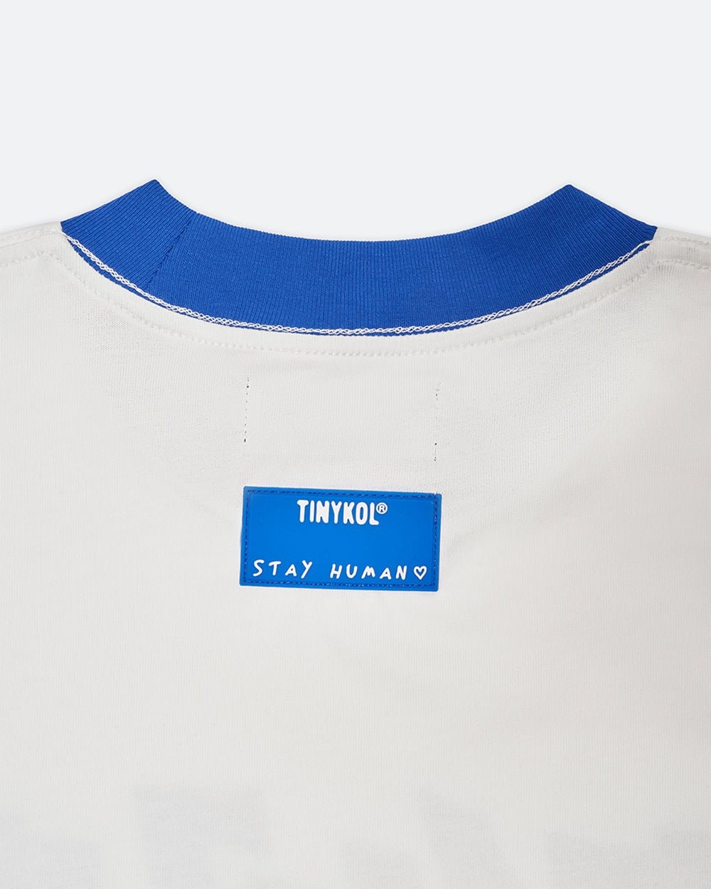 Logo JP Ringer Tee - 100% Combed Cotton Boxy Oversized Unisex T-Shirt