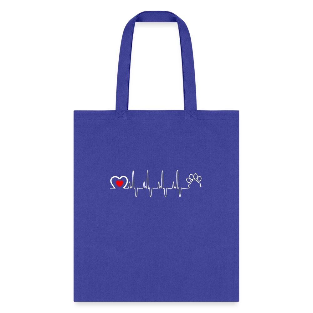 Animal Love Beat Tote Bag - Veterinary Pet Lover Shoulder Bag