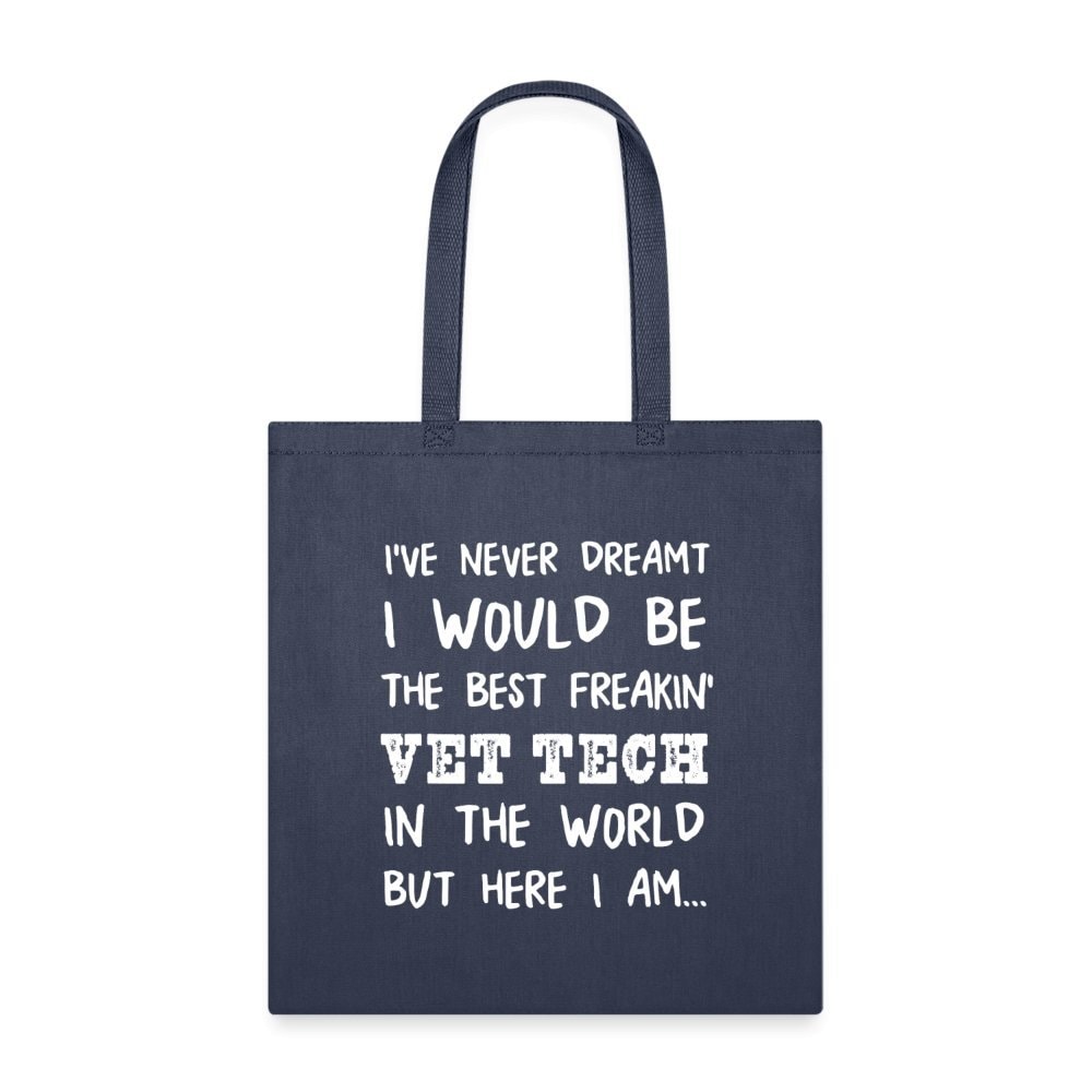 Vet Tech Cotton Tote Bag
