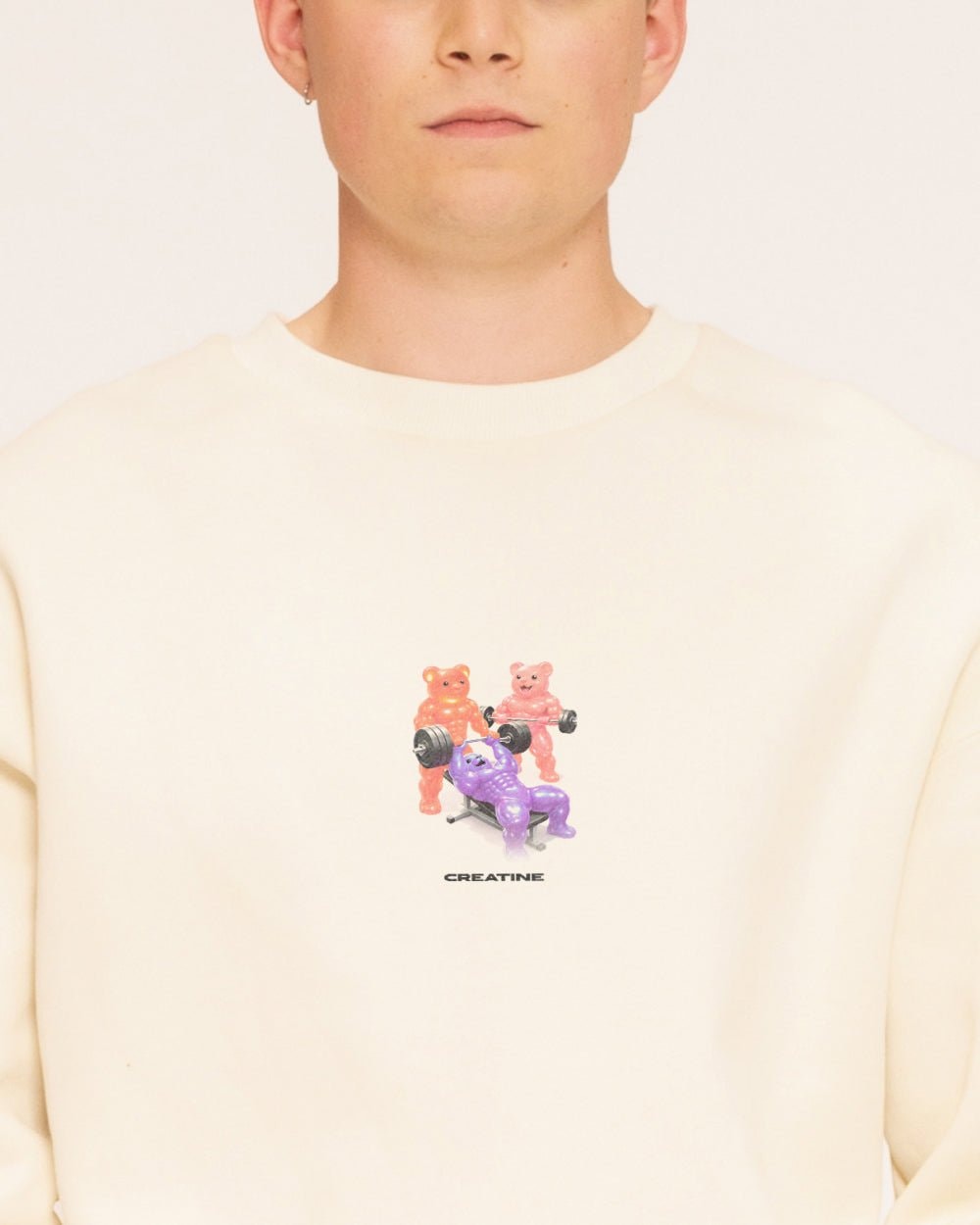 Creatine Gummies Unisex Graphic Sweatshirt - Threadheads 340gsm Cotton-Poly Blend