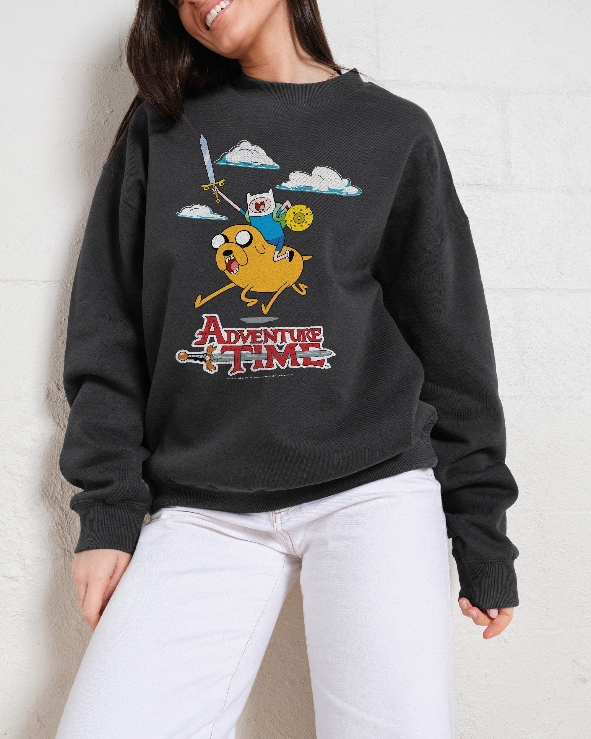 Adventure Time Unisex Graphic Sweatshirt - Premium 340gsm Cotton-Poly Blend