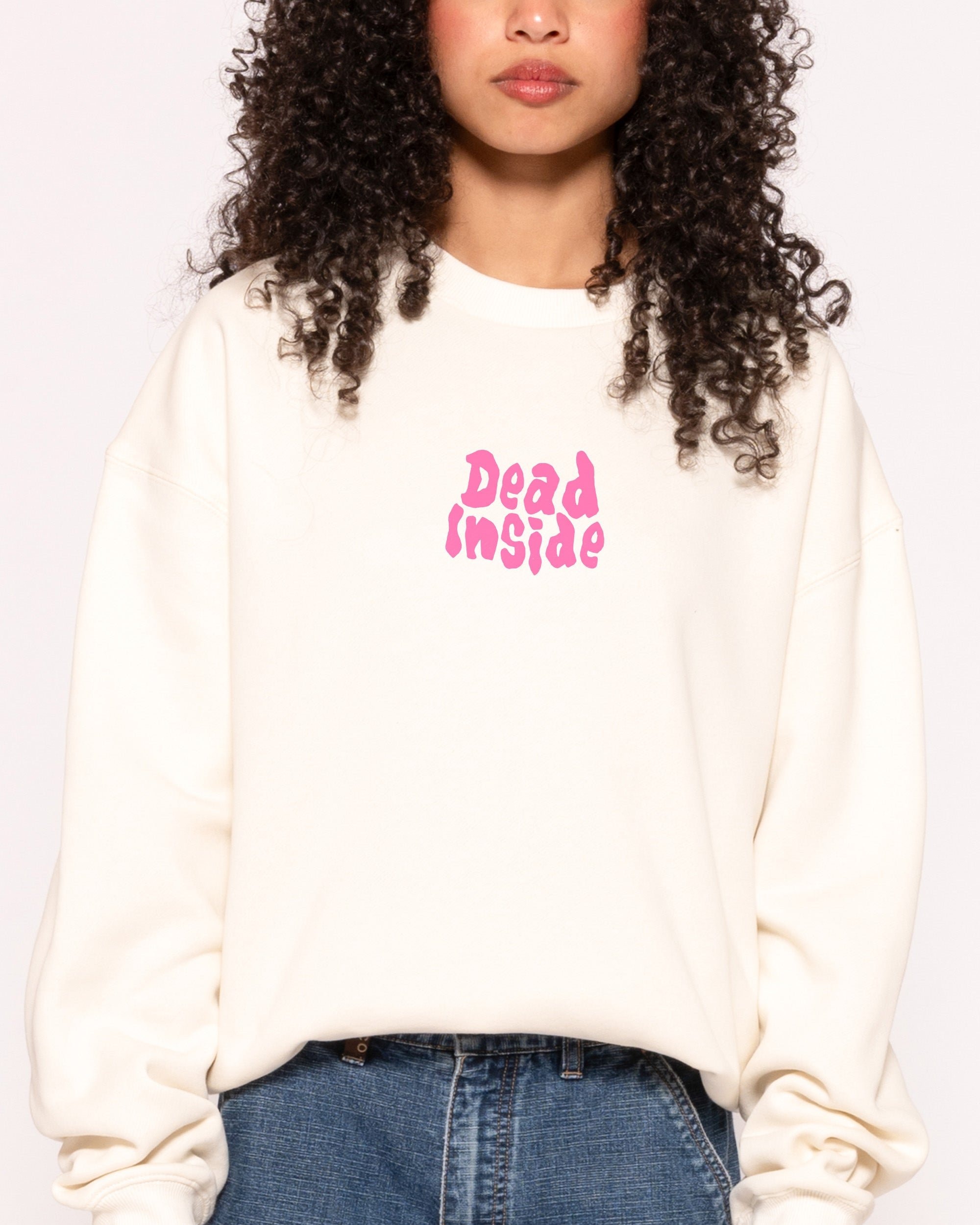 Dead Inside 26 Unisex Sweatshirt - Premium 340gsm Cotton-Polyester Graphic Print