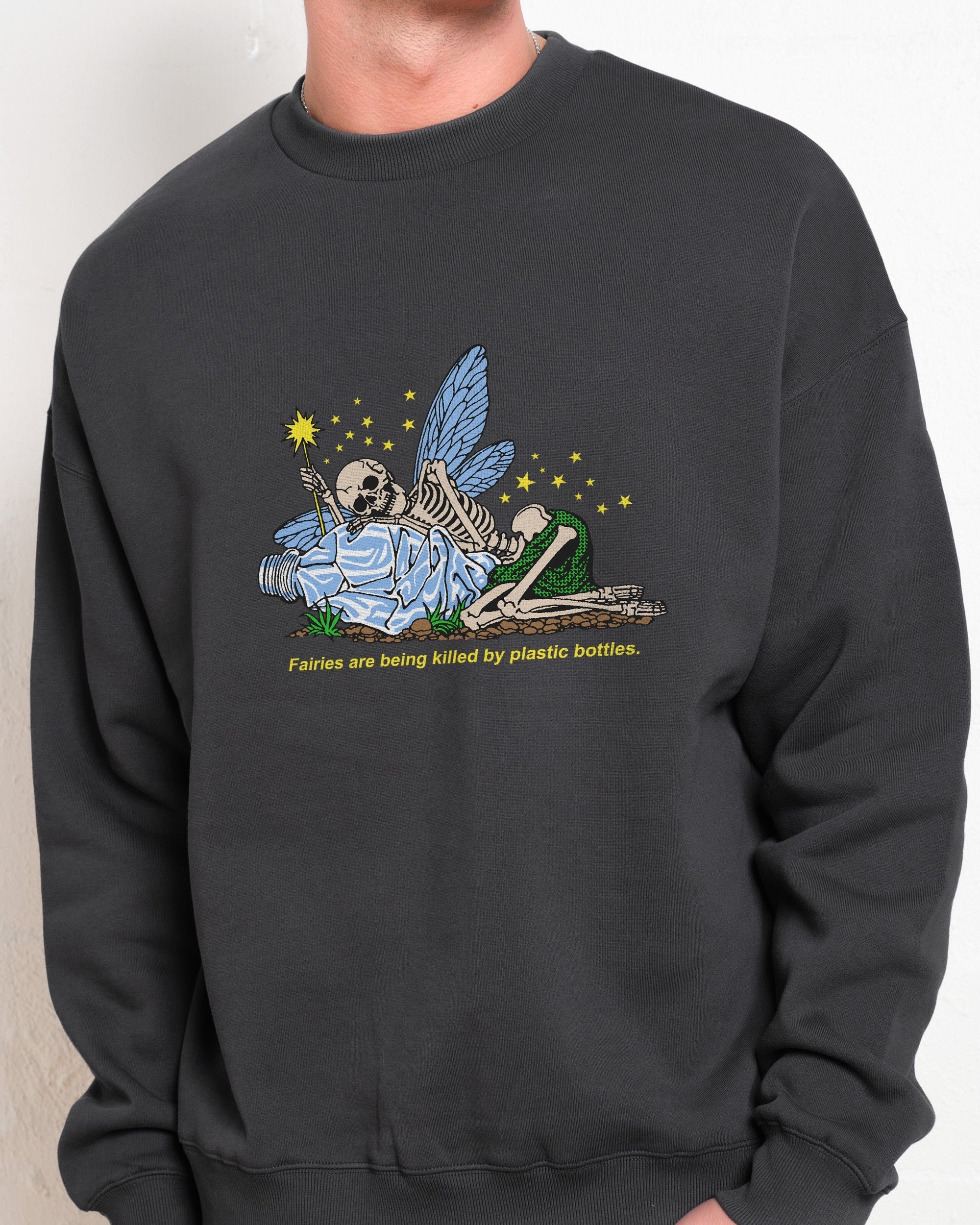 Dead Fairies Unisex Sweatshirt - Premium 340gsm Cotton-Polyester Graphic Print