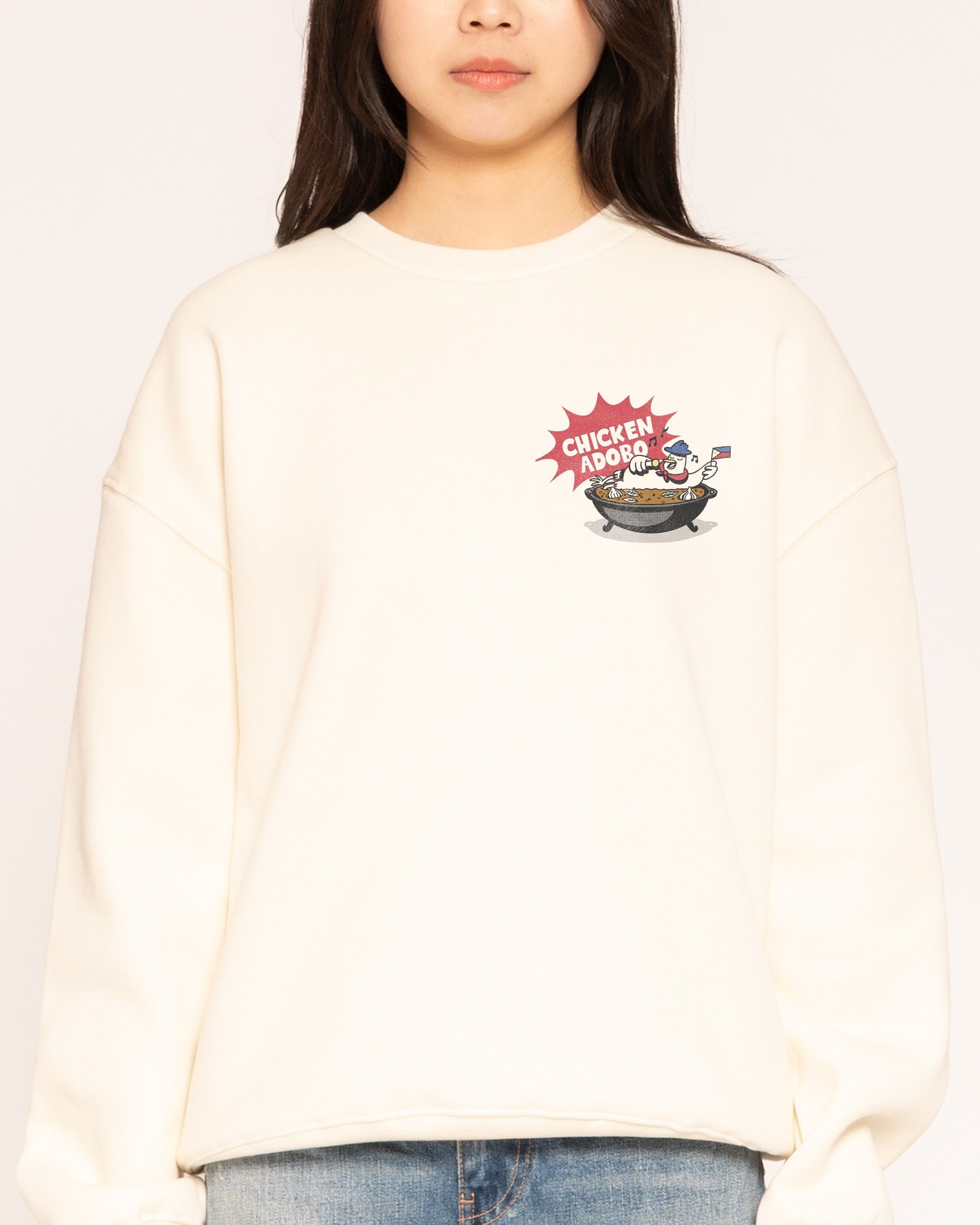 Adobo Graphic Sweatshirt - Unisex Premium 340gsm Cotton-Polyester Blend