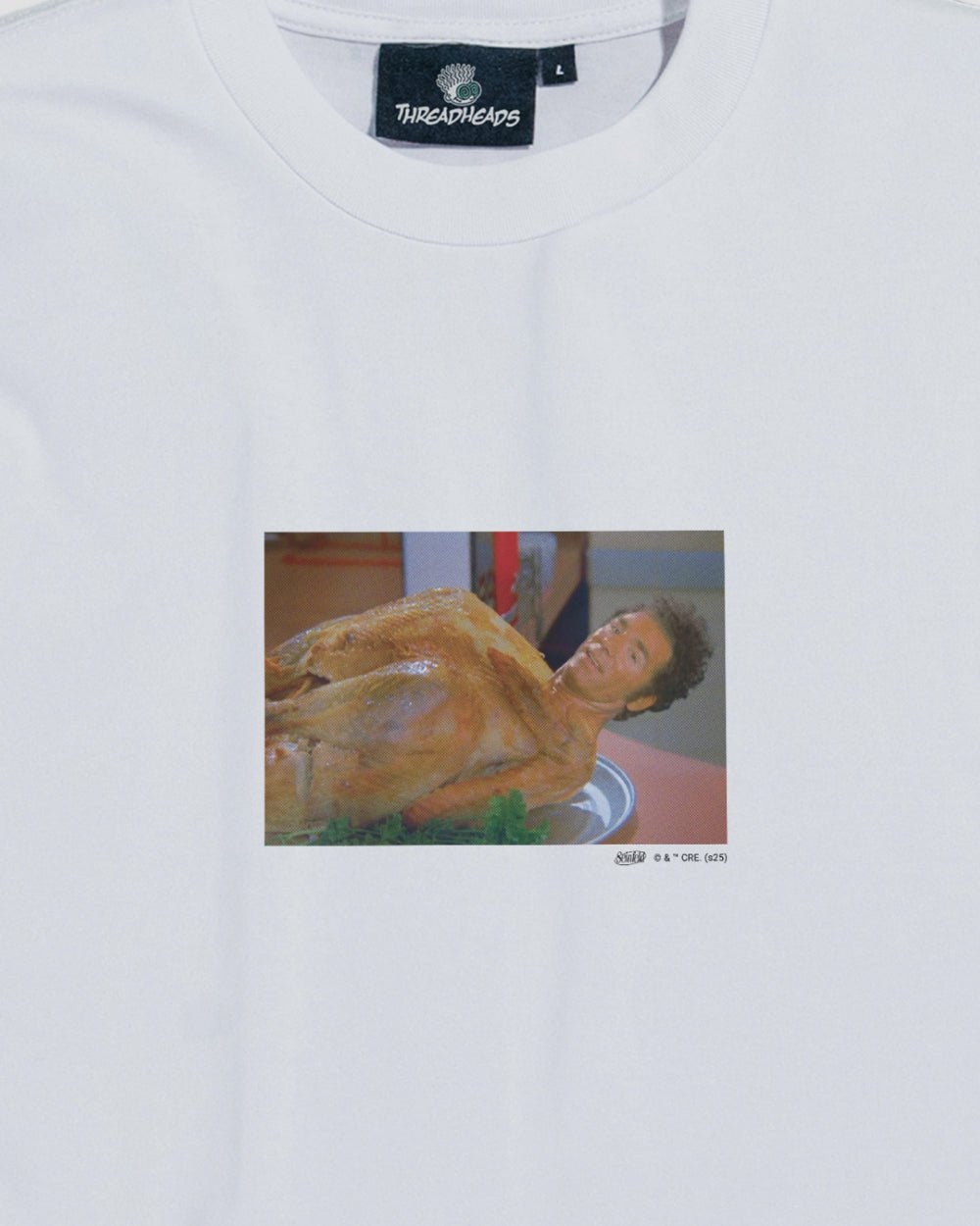 I'm Done Oversized Graphic Tee Seinfeld Collab Unisex 100% Combed Cotton Heavyweight 275gsm