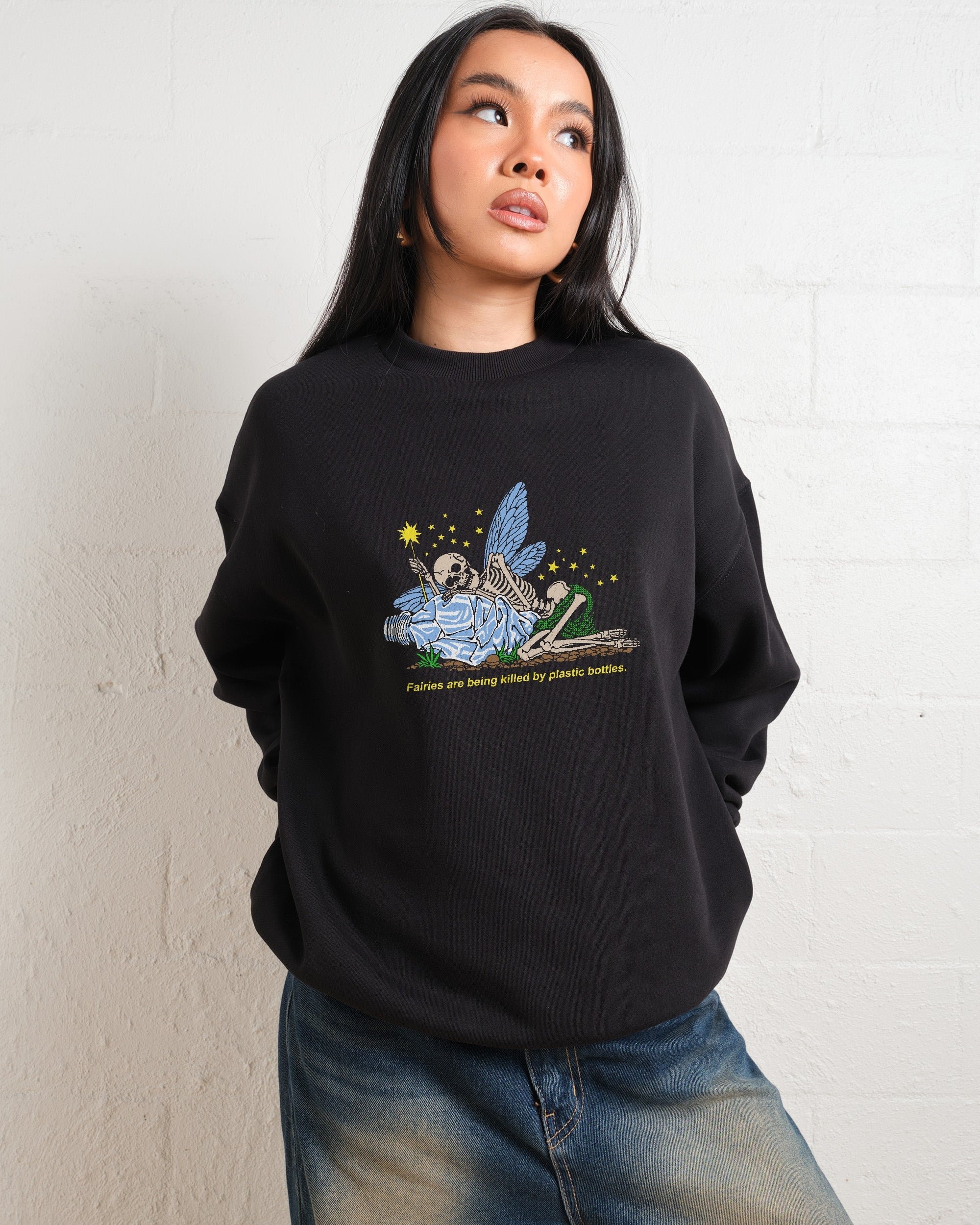 Dead Fairies Unisex Sweatshirt - Premium 340gsm Cotton-Polyester Graphic Print