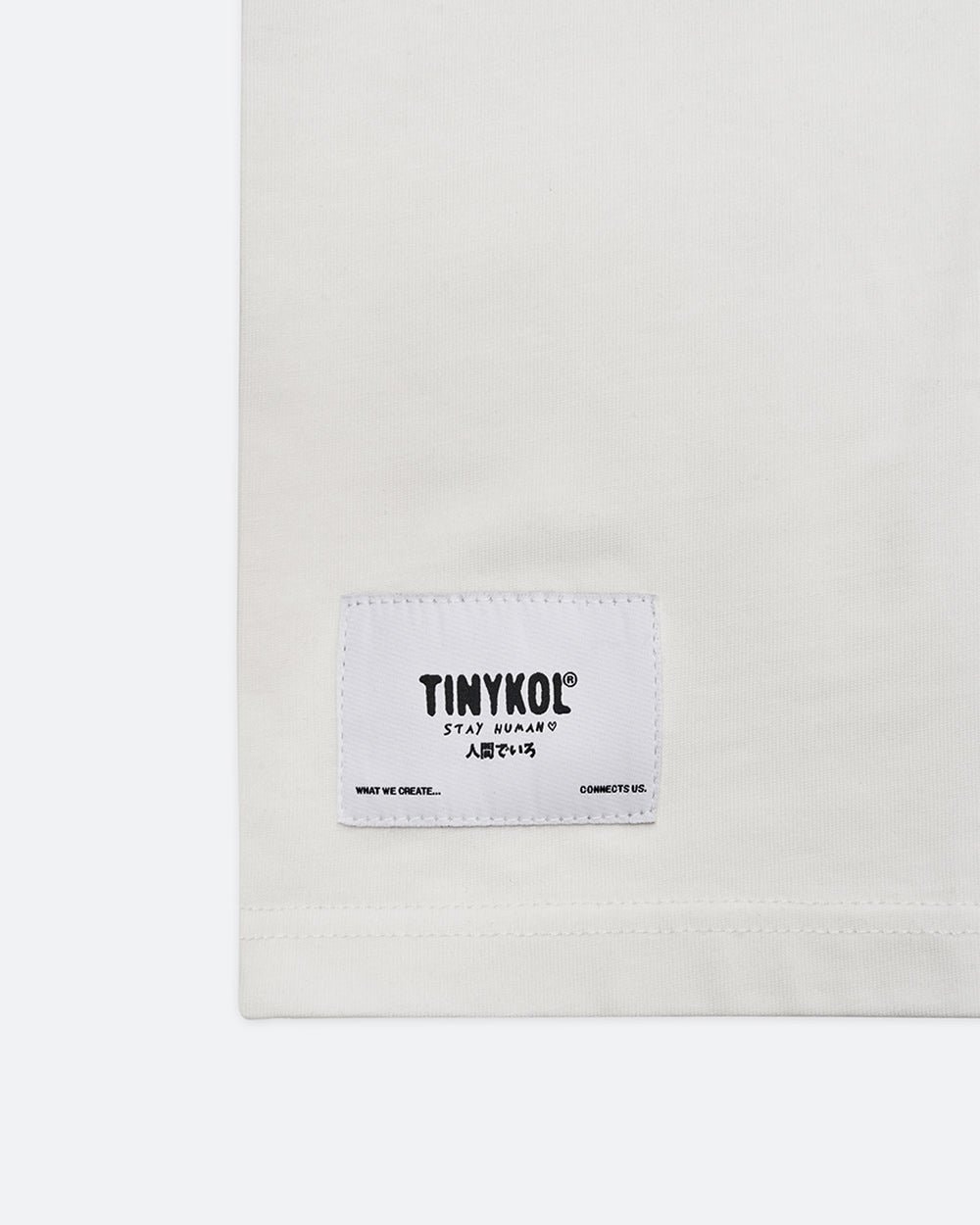 Logo JP Ringer Tee - 100% Combed Cotton Boxy Oversized Unisex T-Shirt