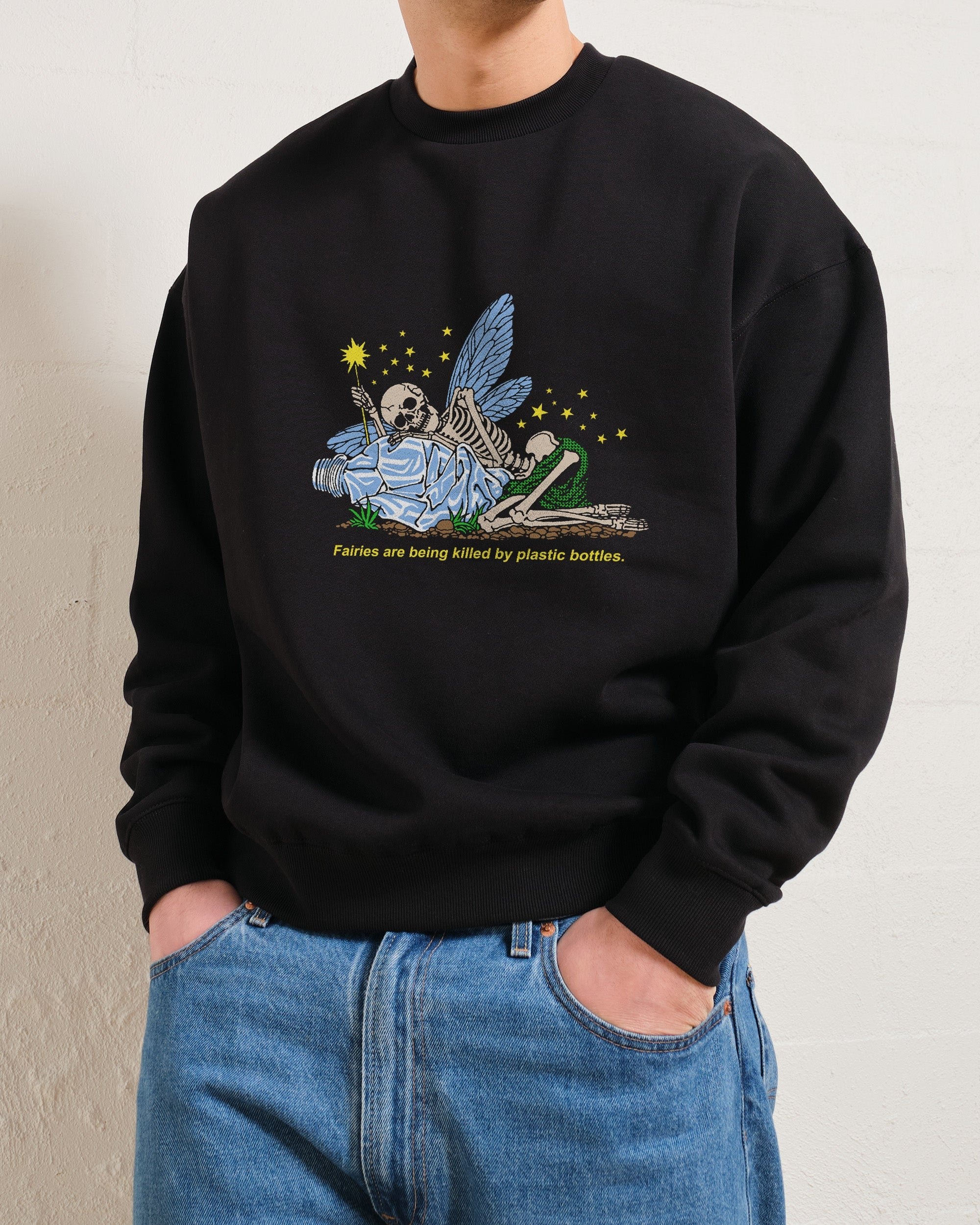 Dead Fairies Unisex Sweatshirt - Premium 340gsm Cotton-Polyester Graphic Print