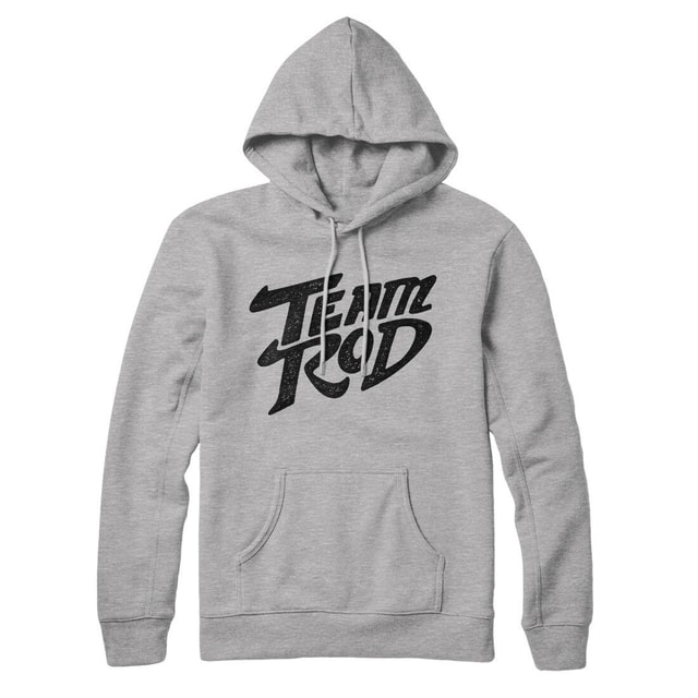 Team Rod Pullover Hoodie - Unisex Cotton Polyester with Hood and Kangaroo Pocket